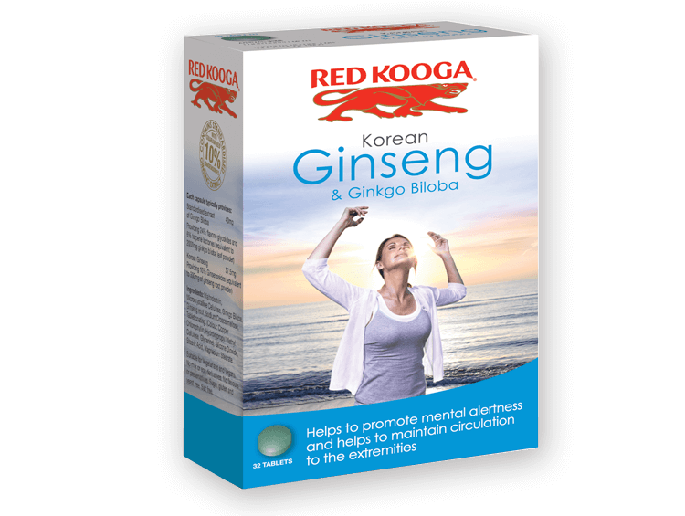 Korean Ginseng and Ginkgo Biloba Tablets®